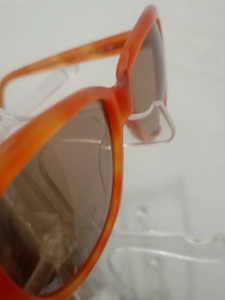 Gafas Retro de los  80 Nuevas Naranja Marrón