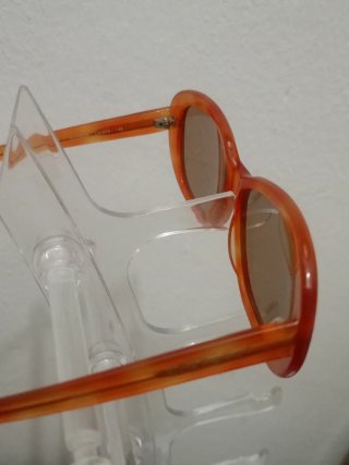 Gafas Retro de los  80 Nuevas Naranja Marrón