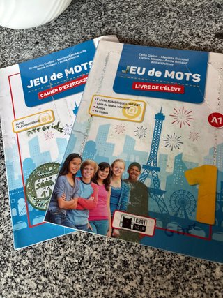 Jeu de mots 1, A1 livre de l'élève