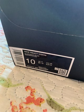 Nike React Vision "White Black" (T. 44EU)