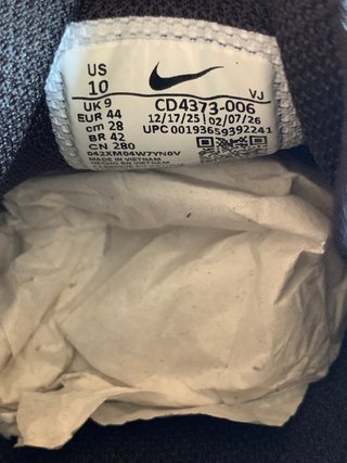 Nike React Vision "White Black" (T. 44EU)