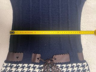 Vestido Corto de Punto Talla XS (Ver medidas)