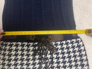Vestido Corto de Punto Talla XS (Ver medidas)