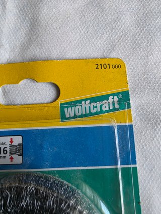 Wolfcraft Cepillo Circular 75mm