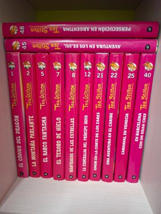 12 libros Tea Stilton