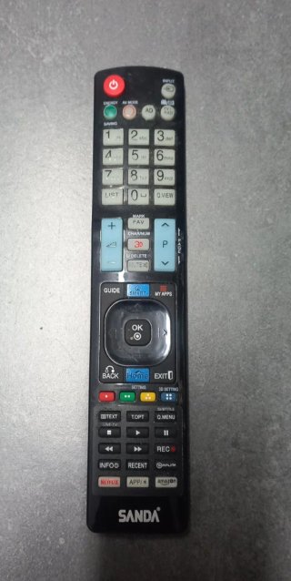 Mando a distancia SANDA TV