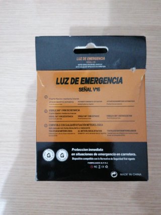 Luz de Emergencia Señal V16
