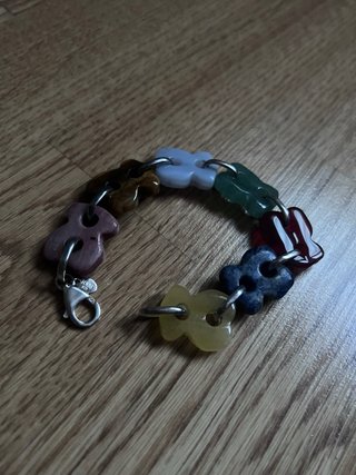 Conjunto Tous Plata Oso Multicolor