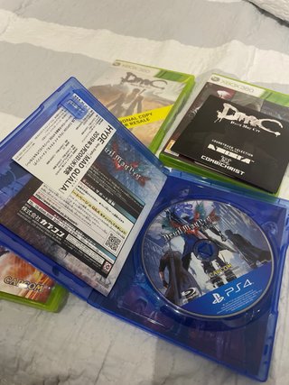Lote Juegos Devil May Cry Xbox 360 + PS4