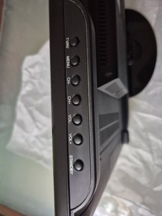Televisor Negro- Monitor PC 24" 59cmx44cm
