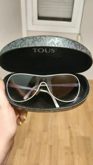 Gafas de Sol TOUS Mujer Plata y Blanco