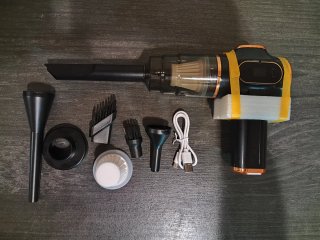 Aspiradora portátil con accesorios inalámbrico