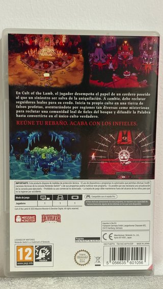 Cult of the Lamb Nintendo Switch
