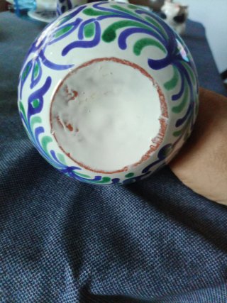 Jarra cerámica aceitera agua
