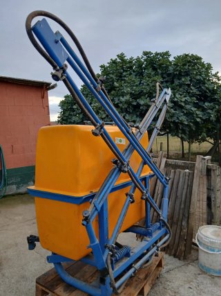 Solfatadora de tractor.