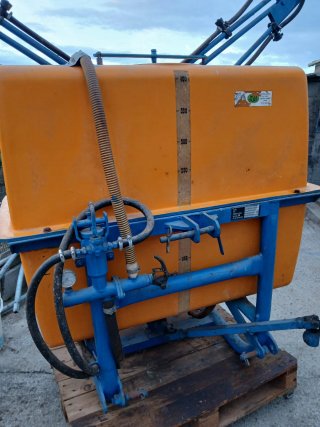 Solfatadora de tractor.