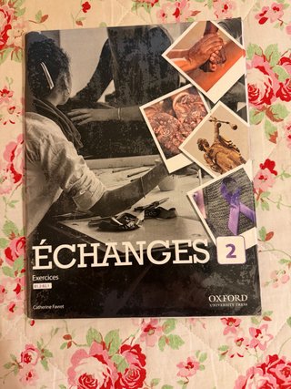 Libro Francés Échanges 2 ejercicios