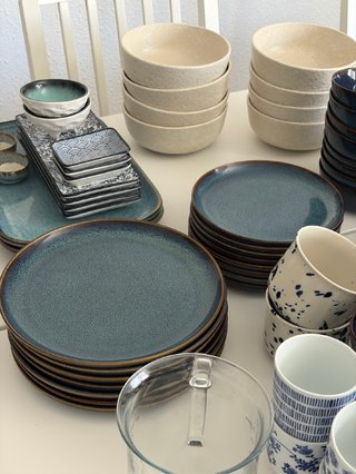 Set Vajilla Cerámica COMPLETO