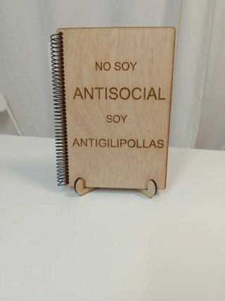 Libreta de madera