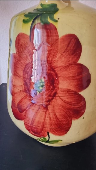 Botijo Cerámica Artesanal Pintado a Mano