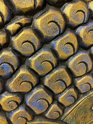Cuadro Buda Dorado Grande 123 x 60