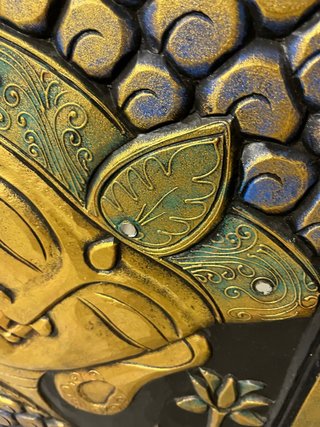 Cuadro Buda Dorado Grande 123 x 60