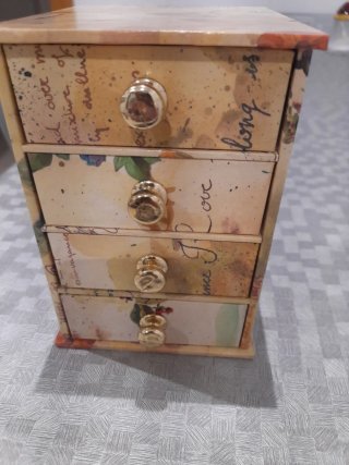 Cajonera joyero