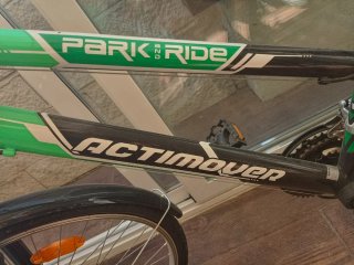 Bicicleta Paseo Mujer Verde ACTIMOVE