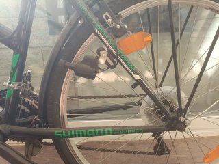 Bicicleta Paseo Mujer Verde ACTIMOVE