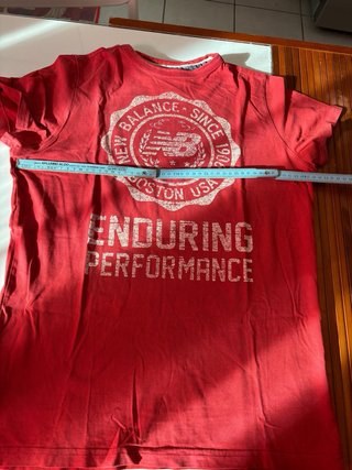 Maglietta New Balance Rossa Uomo