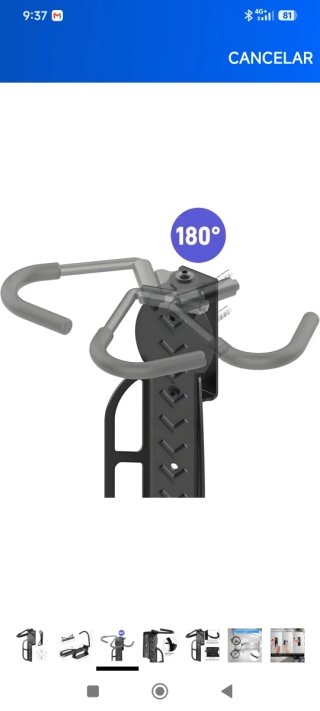 3 Soportes bicicleta giratorio