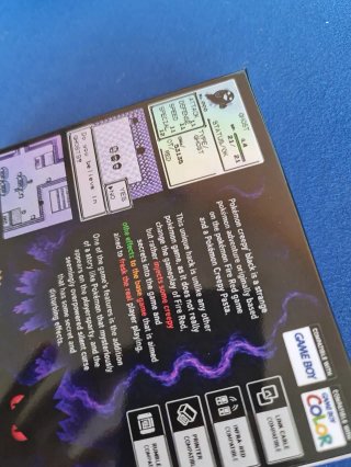 Pack Pokémon Creepy Black Game Boy