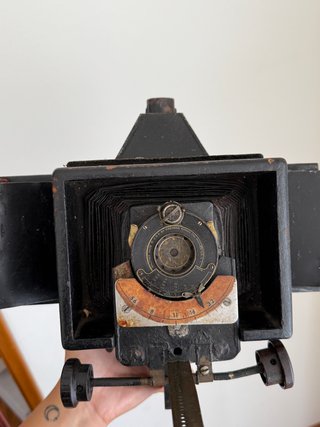 Câmara Antiga Graflex 3A Kodak 1907