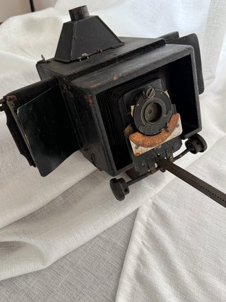 Câmara Antiga Graflex 3A Kodak 1907