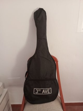 Guitarra Acústica 3rd Avenue Azul + Funda
