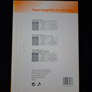 Pack ~96h Papel Foto FullColors A4 180g Brillo