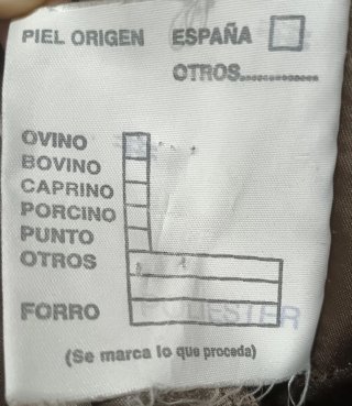 Chaquetón de ante ovino