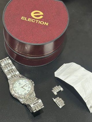 Reloj Election Cuarzo Acero Inoxidable Caja
