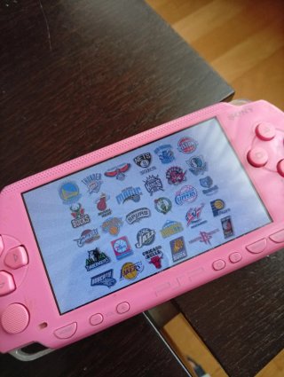 Consola PSP rosa