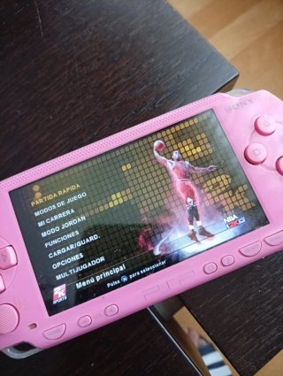 Consola PSP rosa