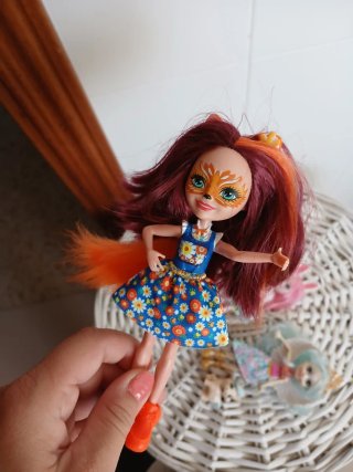 Lote Muñecas Enchantimals con Mascotas