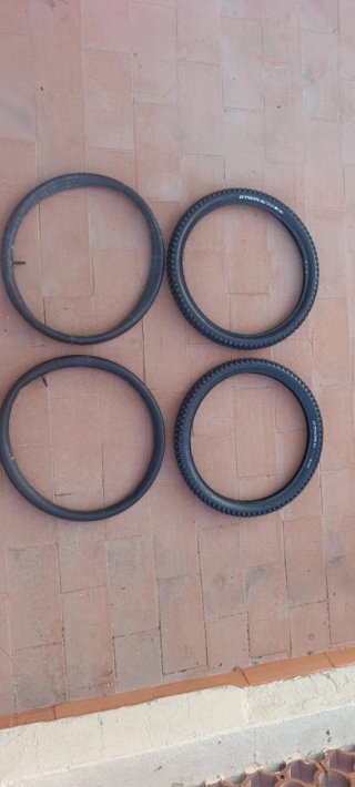 Neumático y cámara 20"