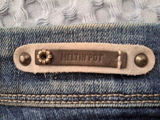 Meltin Pot Pantalone Donna Jeans Blu