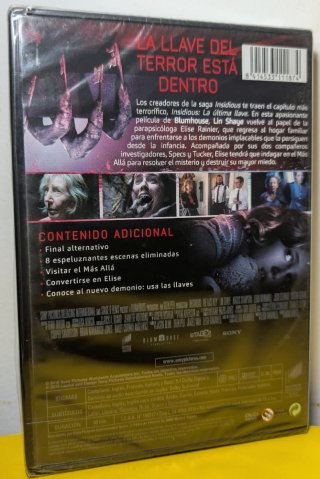 TRILOGIA INSIDIOUS DVD NUOVE