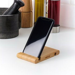 Soporte madera móvil/tablet IKEA