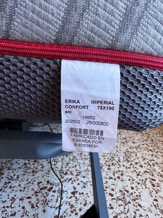 Cama articulada reforzada doble