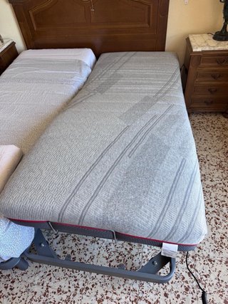 Cama articulada reforzada doble