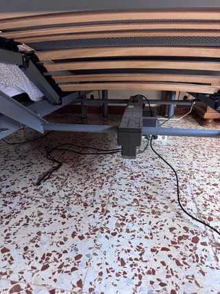 Cama articulada reforzada doble