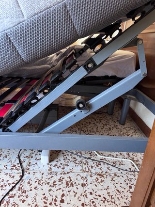 Cama articulada reforzada doble
