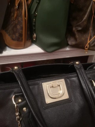 Bolso Piel DNKY NegroNew YORK